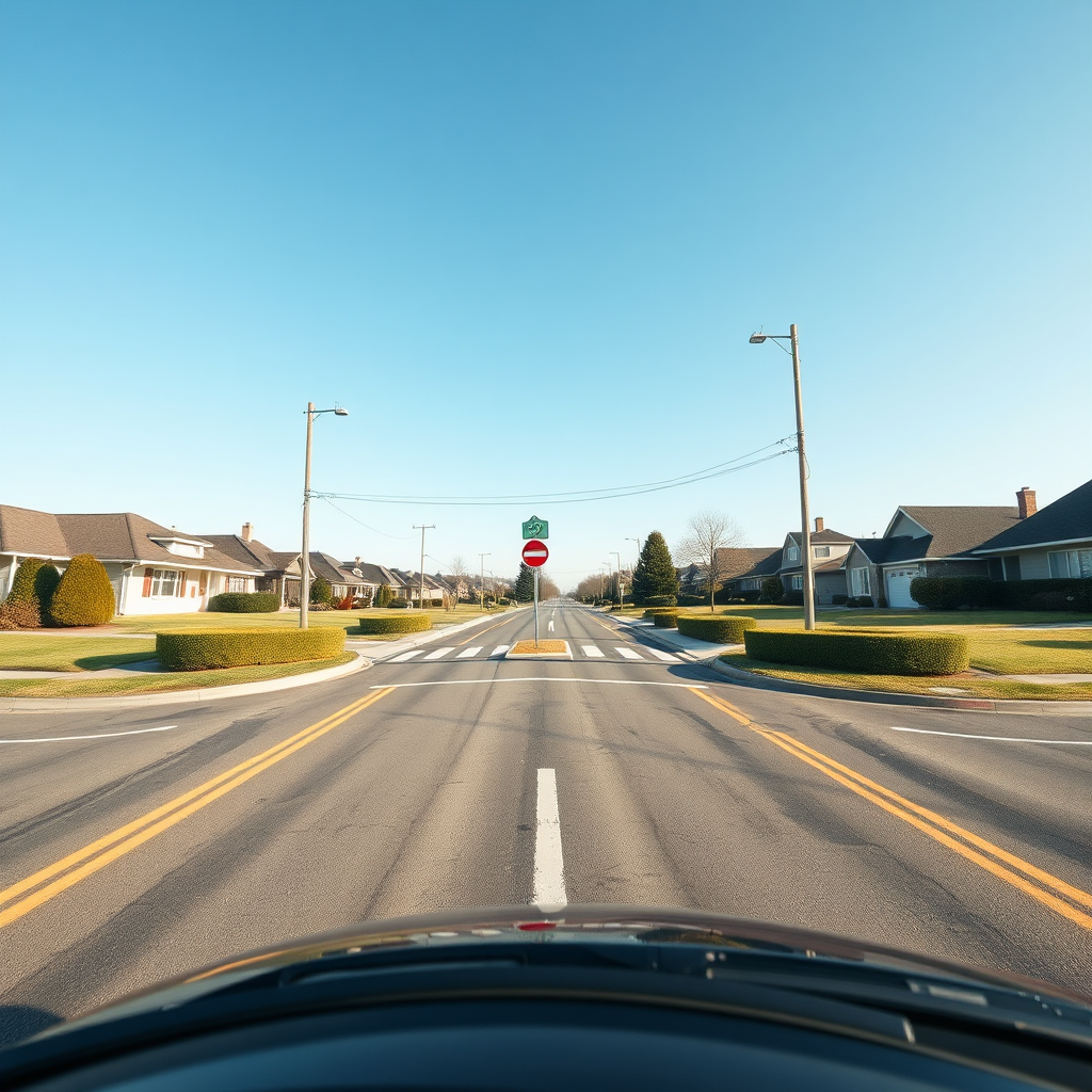 Unmarked Junction view