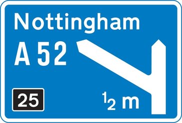 Motorway Sign Icon
